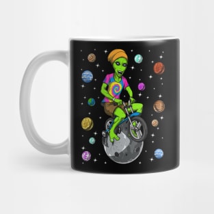 Psychedelic Space Alien Hippie Mug